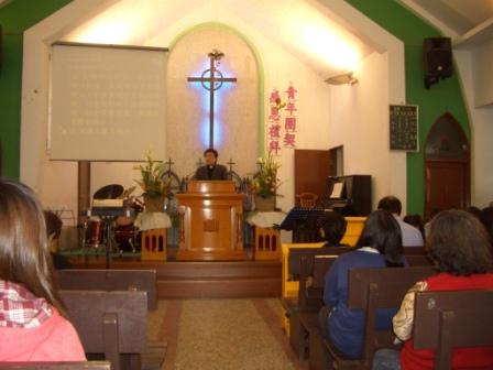 2010.03.28青年團契紀念主日禮拜：方嵐亭牧師勉勵與祝賀