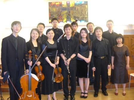 2009-2011年維也納--台灣基督長老教會：室內樂團表演
