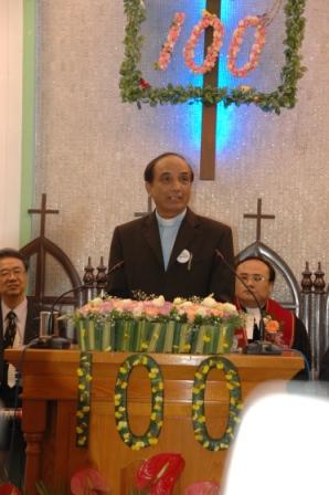 2010.04.18百週年感恩讚美禮拜：潘成木牧師證道啟示 上主教導